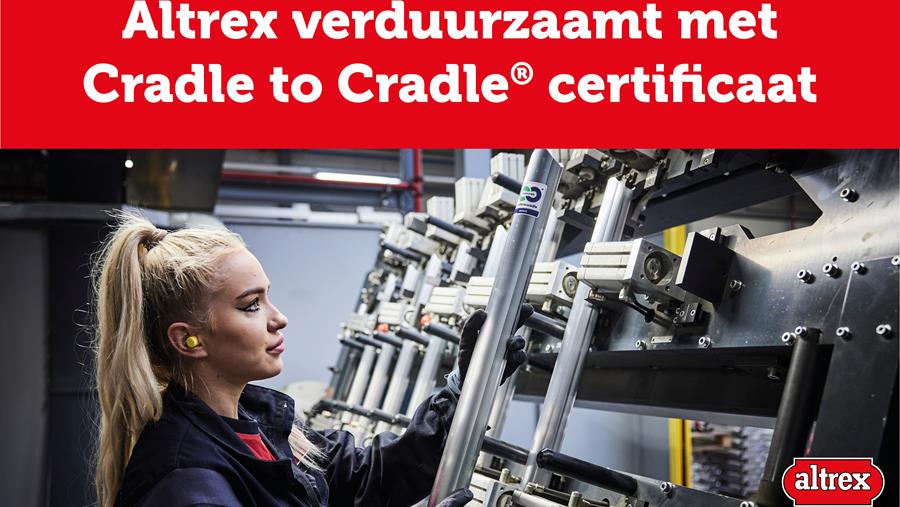 Altrex a obtenu la certification Cradle to Cradle®