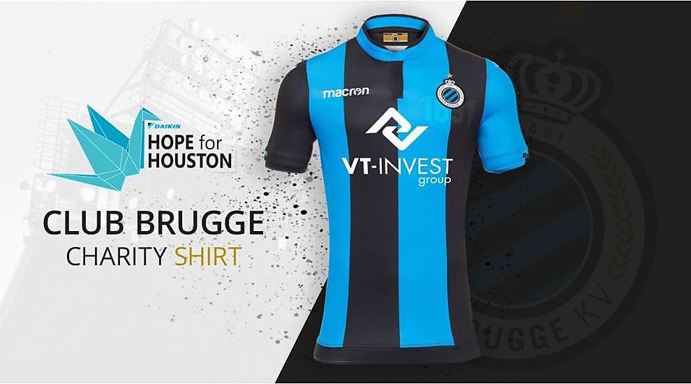 VT-Invest sur les maillots du Club de Bruges