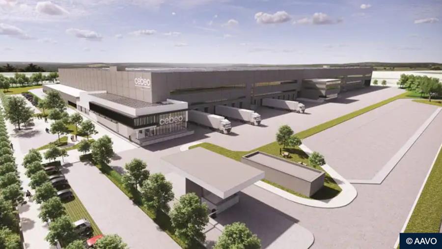 Nouveau centre de distribution pour Cebeo à Tournai