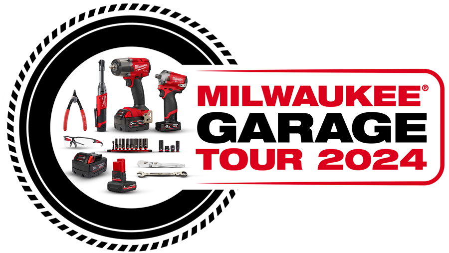 Inscrivez-vous au MILWAUKEE® Garage Tour 2024