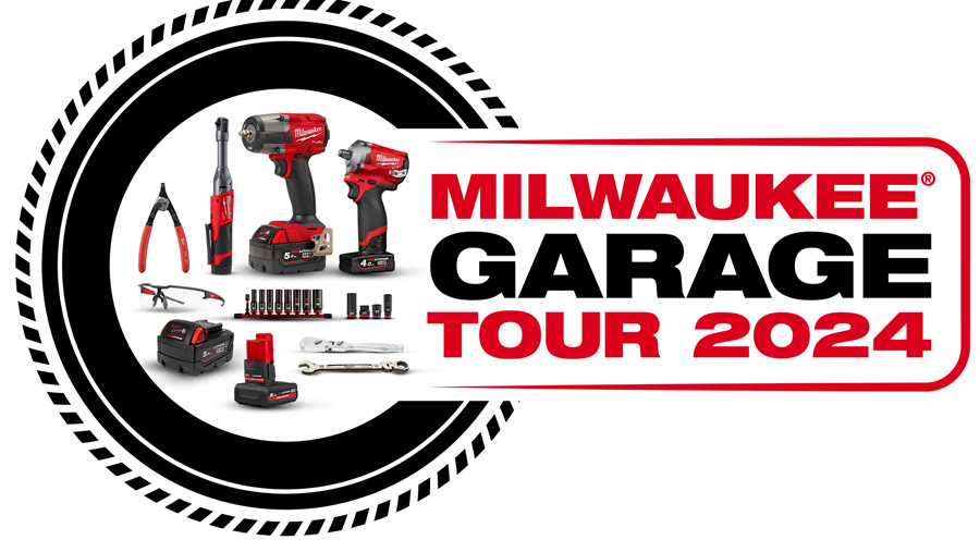 Inscrivez-vous au MILWAUKEE® Garage Tour 2024