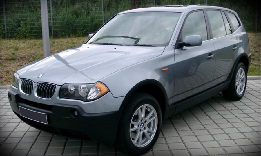 BMW X3 faiblarde