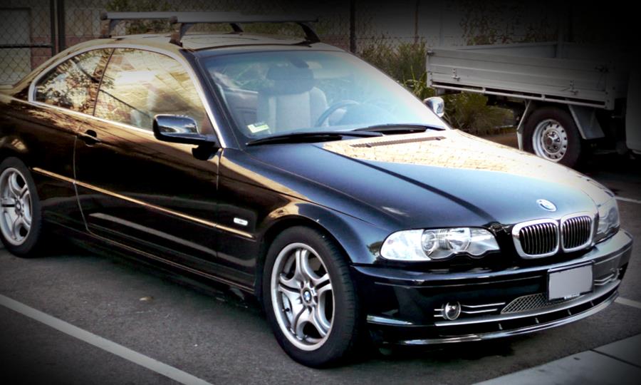 BMW de série avec un moteur défectueux
