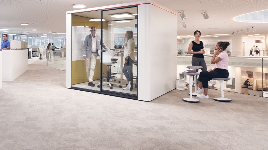 Office cubes brengen concentratie en discretie terug in de werkruimte